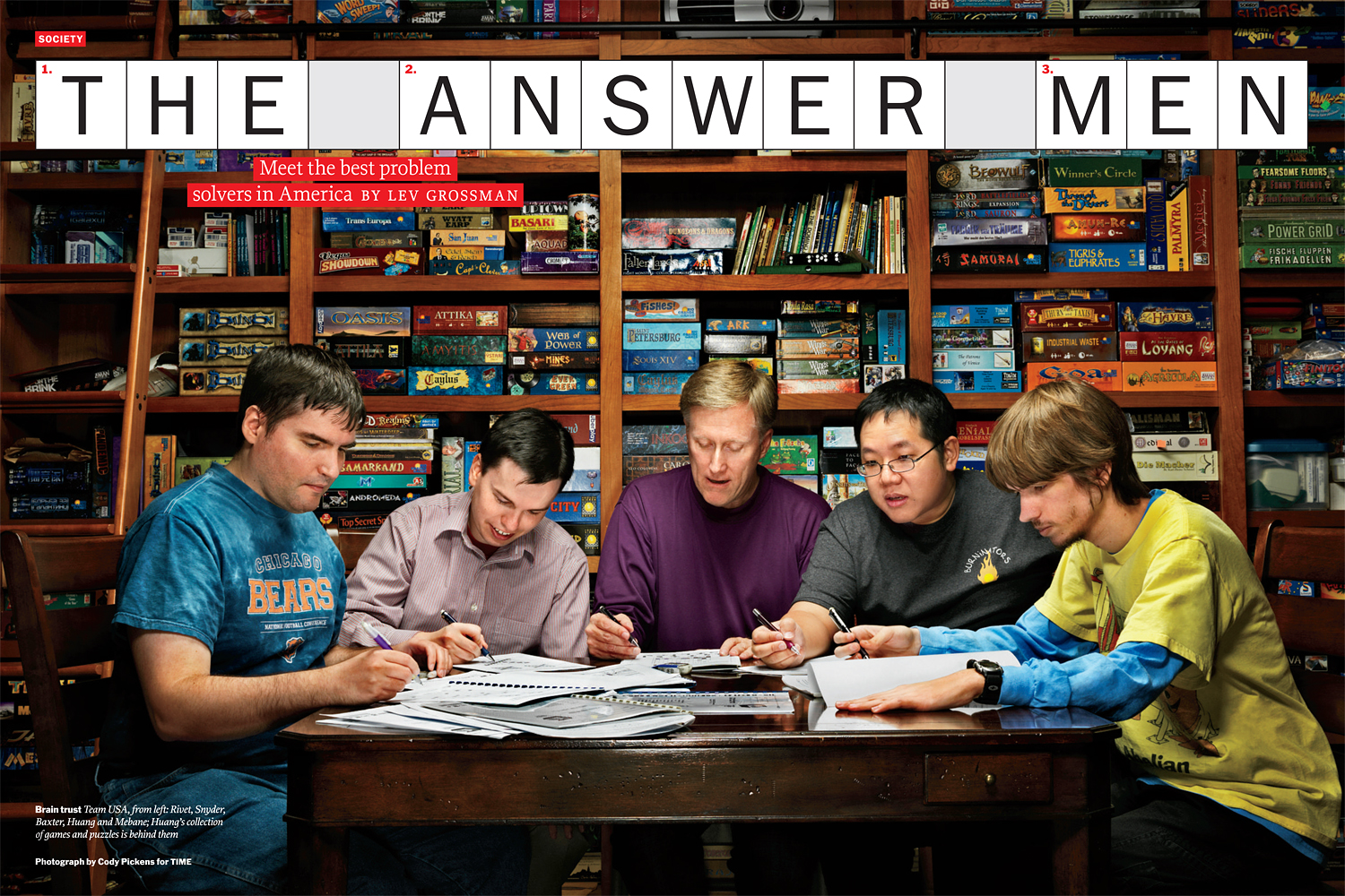 CODY PICKENS - TIME MAG - PUZZLES